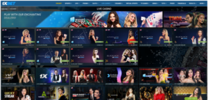 1XBet Live Casino