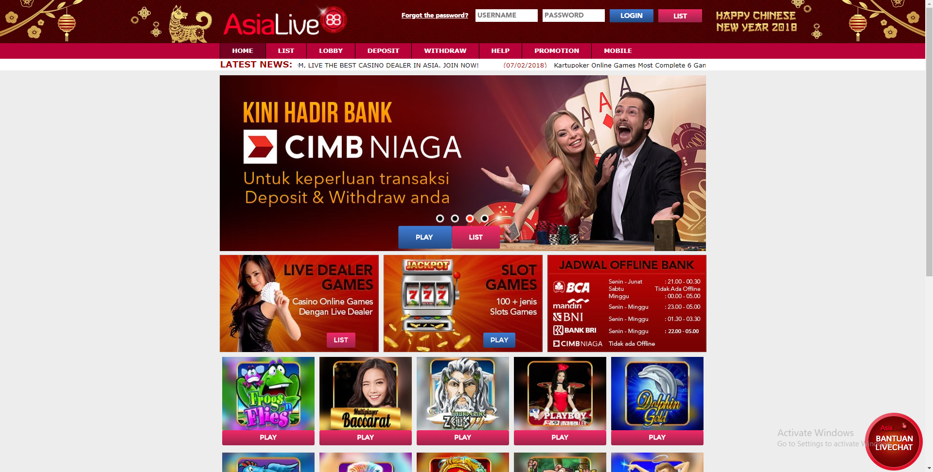 Asialive88 slot