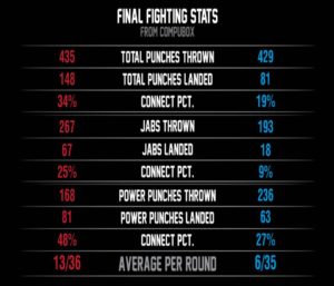 Boxing Fight Statistics