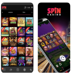 Diverse range of games at Spin Casino