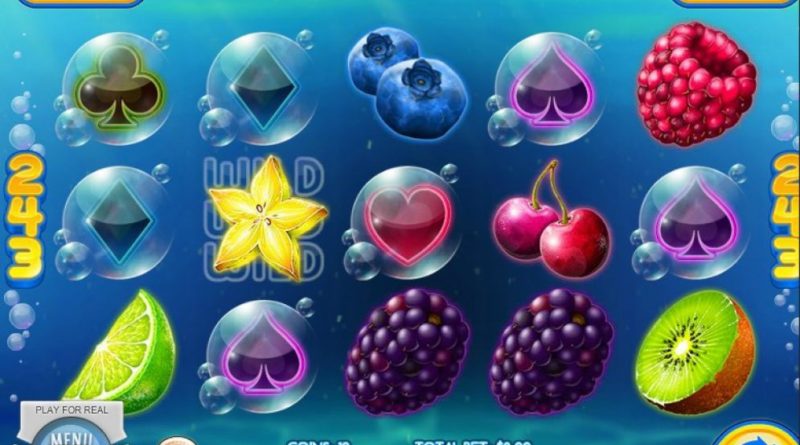 Fruit splash slot