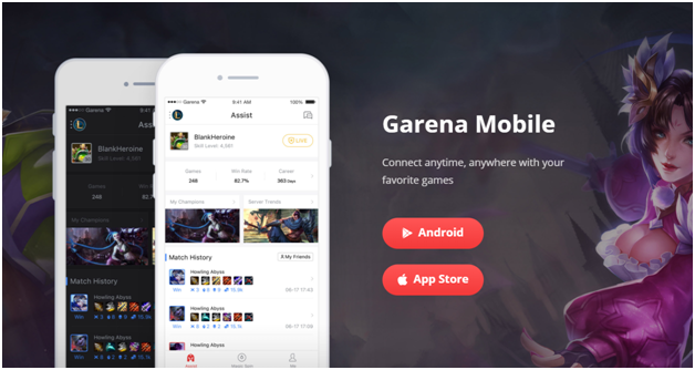 Garena Mobile App to download
