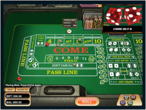 How to play Craps with real money at online casino