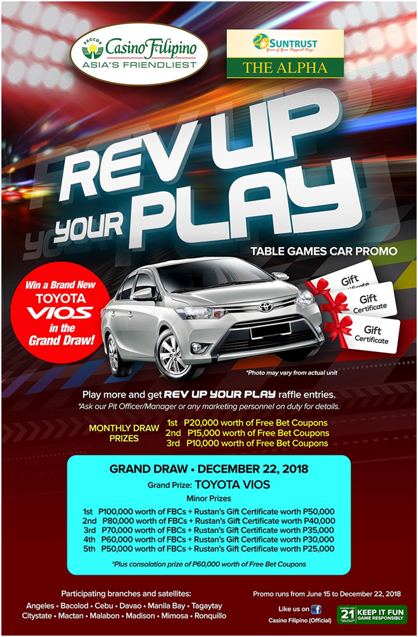 Rev up your play at casino Filipino