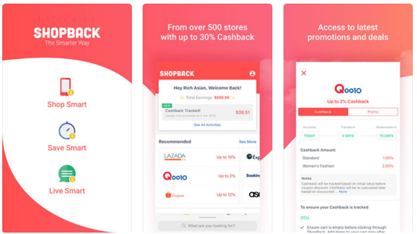 Shopback app