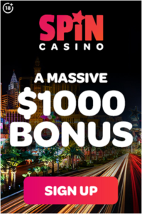 Spin Casino mobile bonus offer